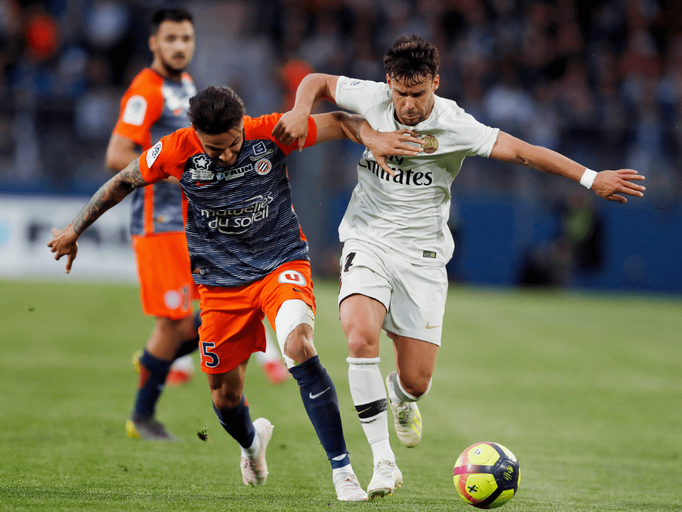 巴黎圣日耳曼客场击败蒙彼利埃，继续领跑积分榜的简单介绍